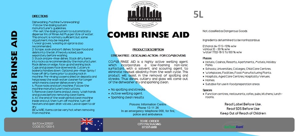 1 CityPack Rinse Aid for Dish Washers